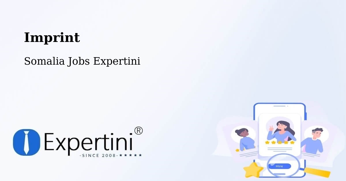 Imprint - Somalia Jobs Expertini