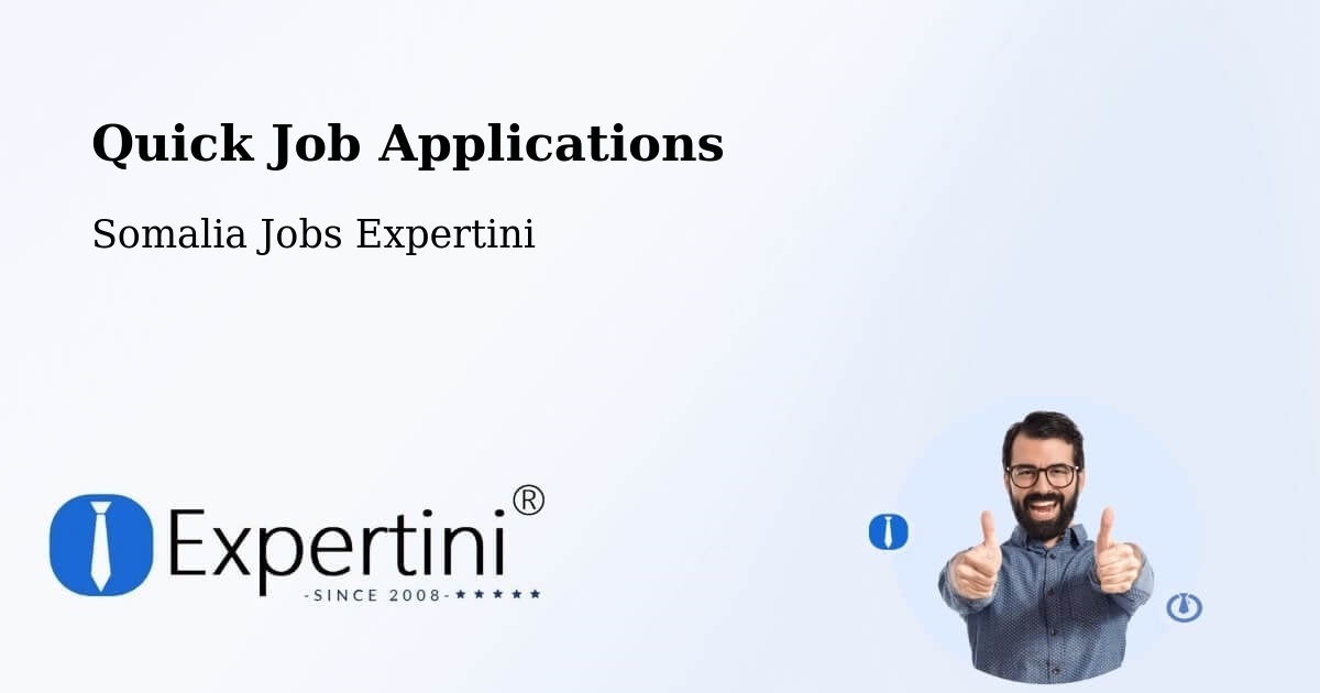 Quick Job Applications - Somalia Jobs Expertini